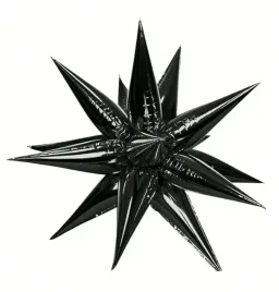 balon-foliowy-gwiazda-3d-czarna-27-70-cm