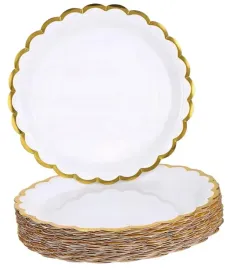 talerze-jednorazowe-papierowe-biale-chrzest-komunia-urodziny-wesele-6-szt