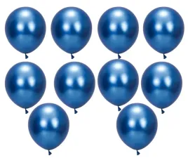 balony-do-dekoracji-5-12cm-niebieskie-chrom-granatowe-shiny-10szt