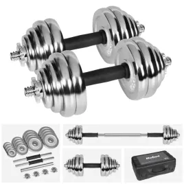 hantle-zeliwne-chromowane-z-gryfem-zestaw-30kg-rebel-solidne