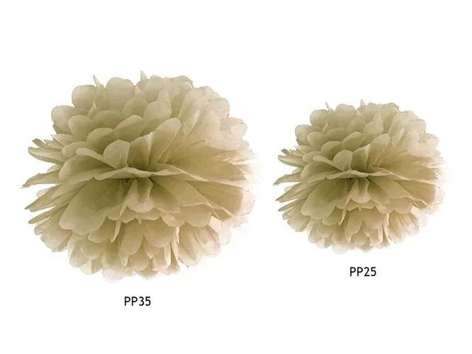 pompon-bibulowy-zloty-25cm-stan-nowy