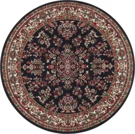 okragly-dywangranatowy-wzor-tradycyjny-140cm