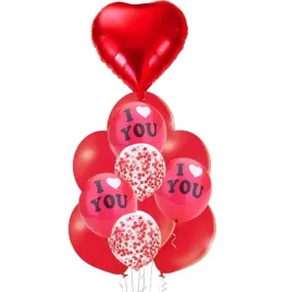 balony-na-walentynki-dekoracje-walentynkowe-zestaw