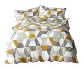 komplet-posciel-satyna-bawelniana-200x220-2-poszewki-70x80-szara-t2