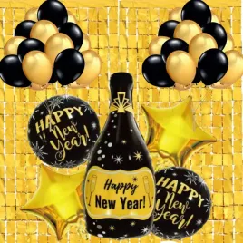balony-na-sylwestra-dekoracje-zestaw-kurtyna