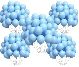 balony-pastelowe-blekitne-jasny-niebieski-matowe-50szt