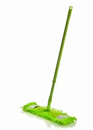 mop-mikrofibra-szenilowy-plaski-teleskopowy-zielon