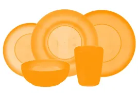 talerze-dla-dzieci-serwis-plastikowy-5el-pomarancz