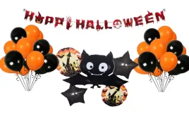 balony-na-halloween-baner-dekoracja-nietoperz-zestaw-halloween
