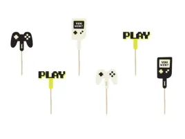 pikery-wykalaczki-toppery-dekoracje-do-muffinek-gamer-6-szt