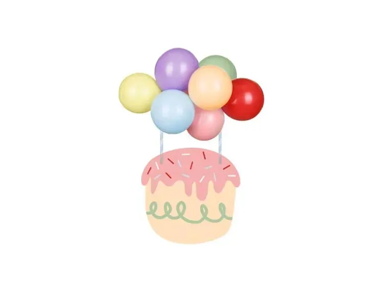balonowy-topper-na-tort-tecza-balony-29-cm