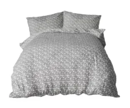 komplet-posciel-satyna-bawelniana-160x200-2-poszewki-70x80-szara-t1