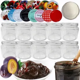 sloiki-330ml-10-kompletow-z-pokrywka-dzemy-konfitury-przyprawy-grzybki-82mm