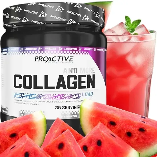 KOLAGEN w proszku zdrowe kości skóra MSM ProActive Collagen LOAD ARBUZ 400g