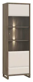 witryna-z-polkami-mareda-maqv711-dab-valencia-piaskowy-styl-modern