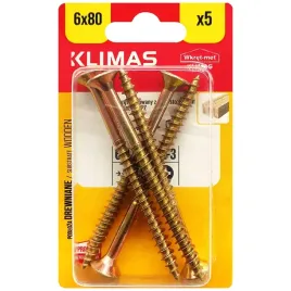 wkrety-hartowane-do-drewna-6x80-stozkowe-pz2-ocynk-klimas-blister-5szt