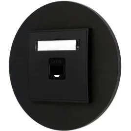 gniazdo-internetowe-rj45-1x-z-ramka-okragla-seria-mini-kolor-czarny-mat