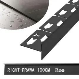 listwa-spadkowa-brodzikowa-prawa-czarna-100-cm-matowa-rea