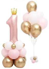 zestaw-na-roczek-rozowa-cyfra-1-balony-lateksowe
