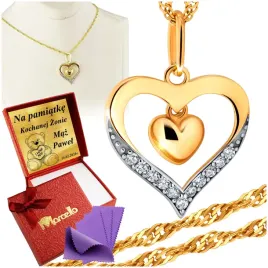 zloty-lancuszek-333-naszyjnik-wisiorek-serce-grawer-upominek-gratis