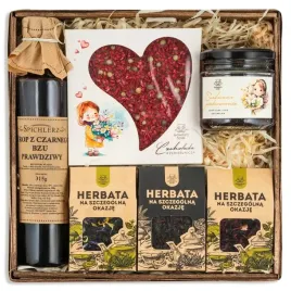 kosz-prezentowy-upominek-herbata-czekolada-syrop