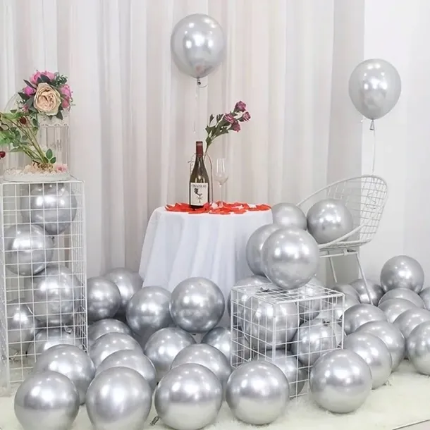 balony-zlote-srebrne-urodziny-slub-wesele-dekoracje-party-zestaw-12-szt-marka-bez-marki