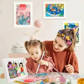 rysunek-ramki-dla-dzieci-a4-zestaw-2-ramka-na-zdjecia-345-x-26-drewniana