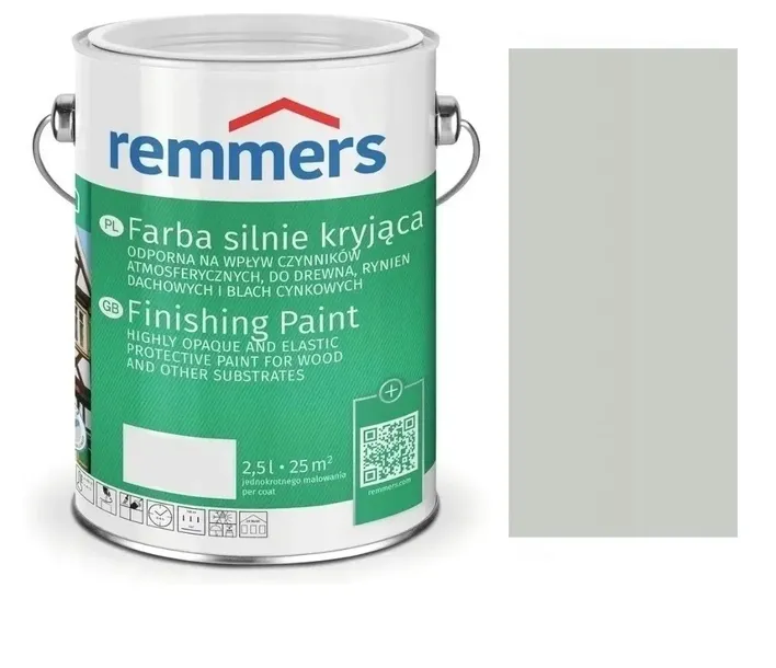 Remmers DeckFabre farba silnie kryjąca JASNOSZARY 2,5 L