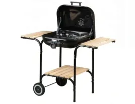 duzy-grill-ogrodowy-z-regulacja-rusztu-drewniane-polki
