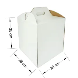 karton-pudelko-na-tort-ciasto-28x28x35cm-biale-opakowanie-wysokie-z-raczka