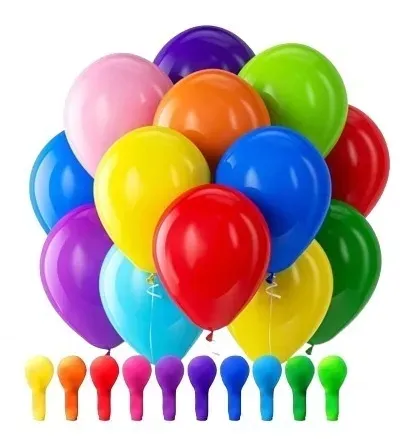 Kolorowe balony urodzinowe na urodziny dzień dziecka dla dzieci - 100 szt