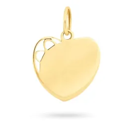 zlota-zawieszka-wisiorek-serce-z-grawerem-585