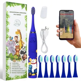 szczoteczka-soniczna-dla-dzieci-elektryczna-do-zebow-misiek-heelly-8-glowek