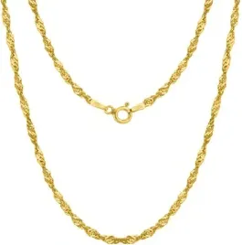 zloty-lancuszek-damski-singapur-50cm-lancuszek-srebro-proba-925-pozlacany