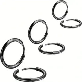 kolczyki-kolka-czarne-3-pary-81012-mm-stal-chirurgiczna