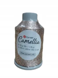 camellia-kordonek-metalizowany-kolor-429-bez-ciemny-yarnart-50g
