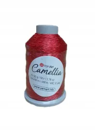 camellia-kordonek-metalizowany-416-czerwony-yarnart-50g