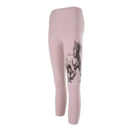 dziewczece-legginsy-pudrowy-roz-z-nadrukiem-czarny-kon-tup-tup-r-116