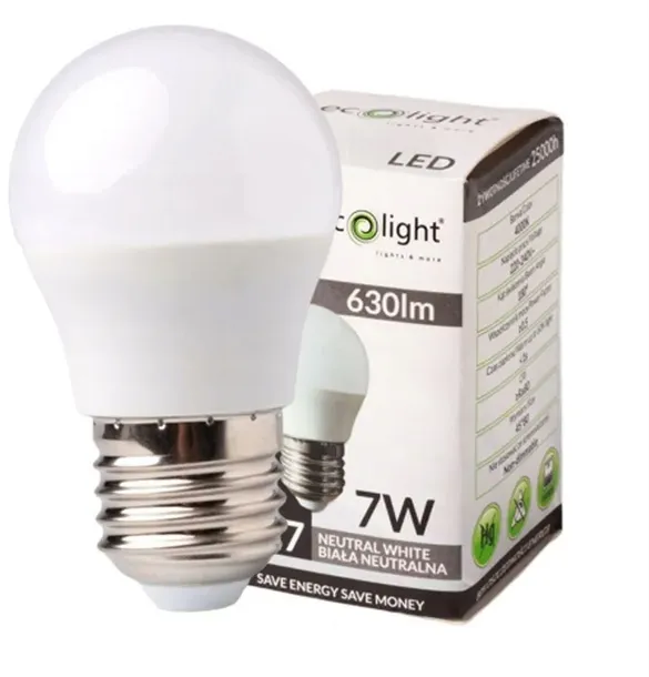 zarowka-ecolight-golf-ball-e27-7w-4000k-630lm-minimalna-liczba-cykli-wlaczen-wylaczen-15000