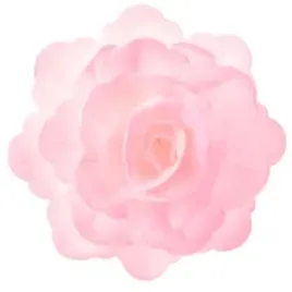 kwiaty-na-tort-z-wafla-roza-chinska-rozowa-55-cm