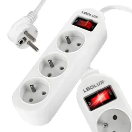 bialy-przedluzacz-budowlany-ledlux-listwa-zasilajaca-z-3-gniazdami-o-dlugosci-15m