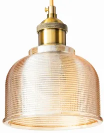 lampa-wiszaca-sufitowa-szklana-bell-bursztynowa