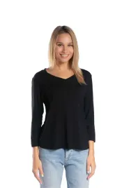 koszulka-damska-z-rekawem-3-4-czarna-golden-queen-r-xxl