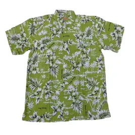 koszula-hawajska-t-shirt-hawajski-kwiaty-papugi-m