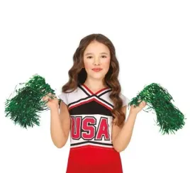 pompony-cheerleaderki-metalizowane-zielone-zestaw-2-sztuki