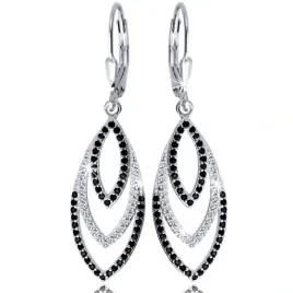 srebrne-kolczyki-srebro-925-wiszace-czarno-biale-dla-kobiety-grawer