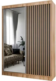 szafa-nowoczesna-przesuwna-dwudrzwiowa-lustro-lamele-150x215x61-cm