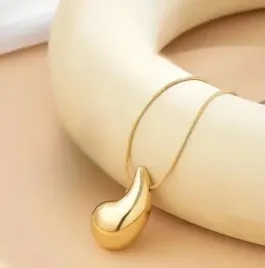 zloty-komplet-kropla-lezka-stal-chirurgiczna