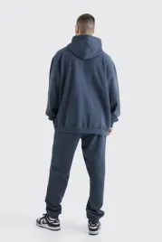 bluza-dresowa-szara-z-kapturem-efekt-sprania-gladka-prosta-boohooman-xl
