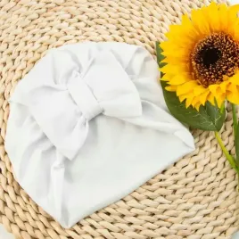 pojedynczy-turban-niemowlecy-z-kokarda-czapeczka-bawelniana-chrzest-44-46